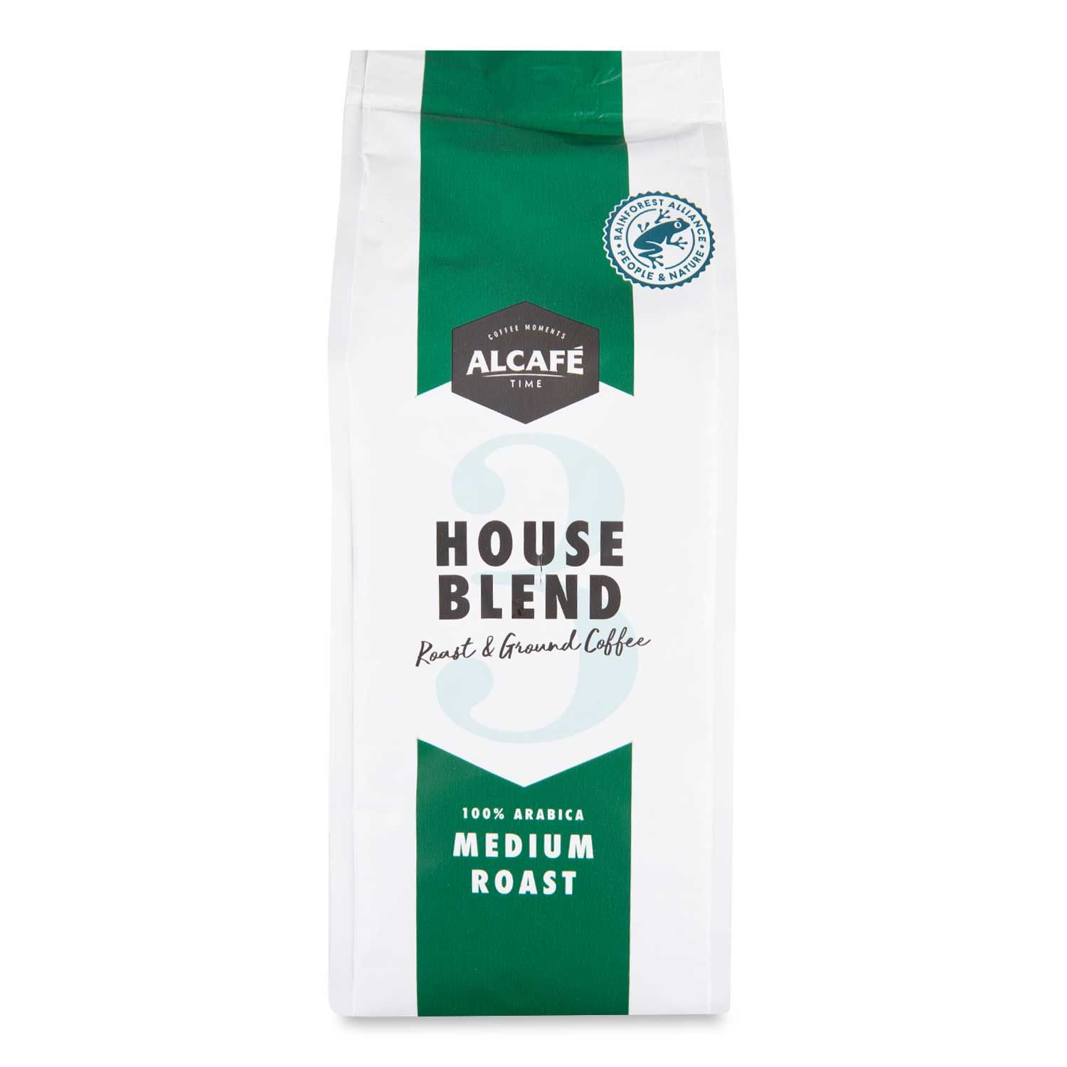 House Blend Roast & Ground Coffee 227g Alcafé